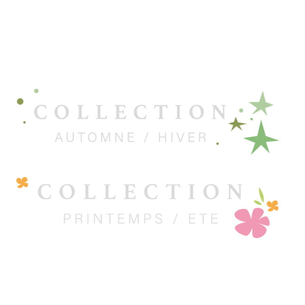 adhésif vitrine collection