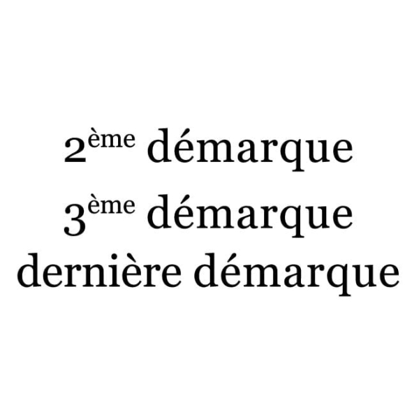 Sticker Démarques Soldes