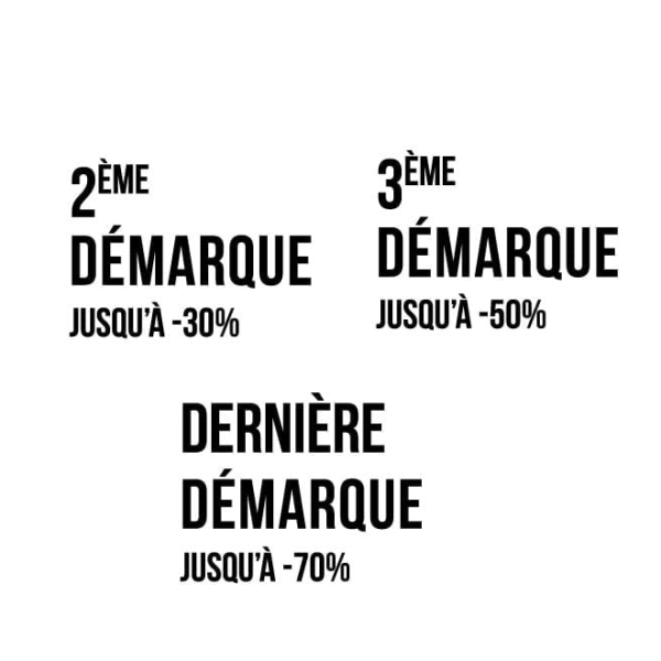 stickers démarques vitrine