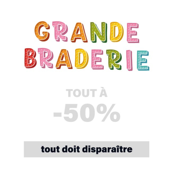 sticker grande braderie