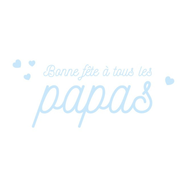 Sticker bonne fête papa