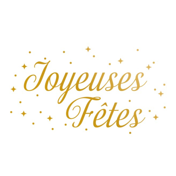 sticker joyeuses fetes