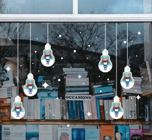 sticker boules de Noël originales