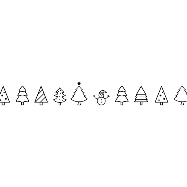 Décoration de Noël Sapins de Noël