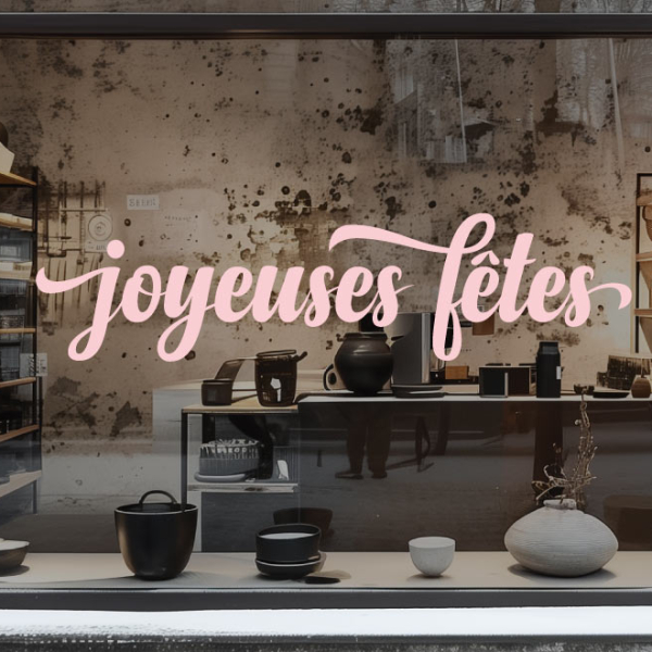 Stickers Joyeuses Fêtes