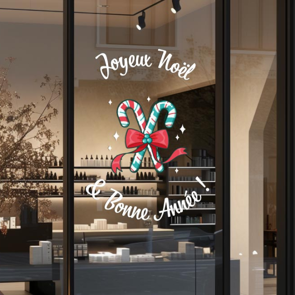 Adhésif Joyeux Noël et Bonne Année