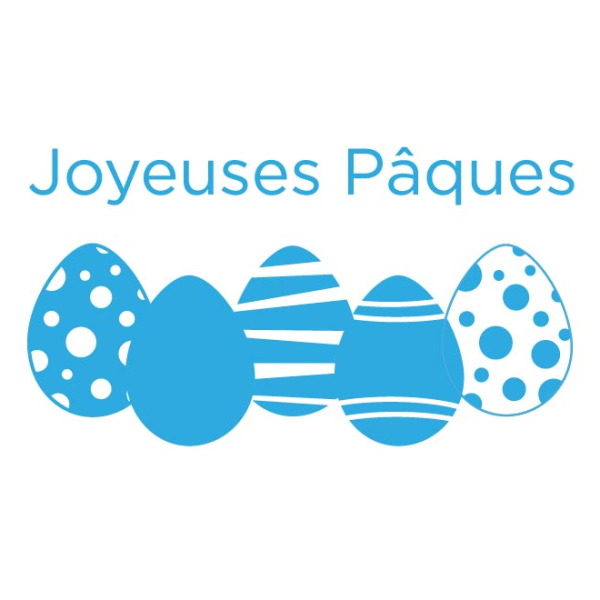Sticker oeufs de Pâques