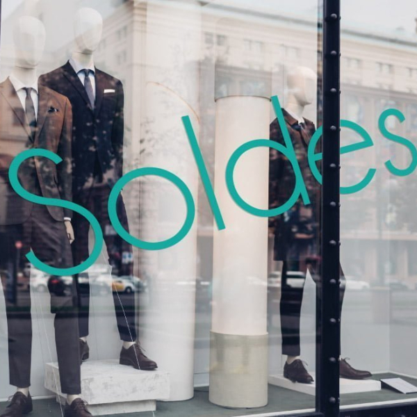 Sticker soldes simple