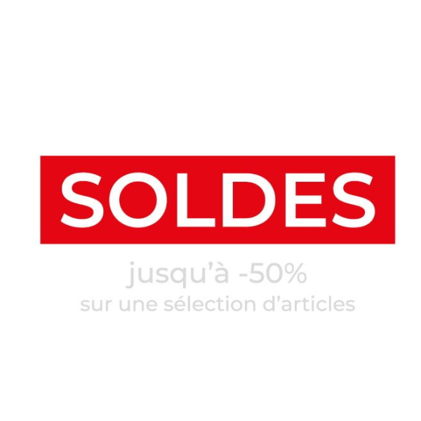 stickers vitrine soldes pourcentage personnalisable