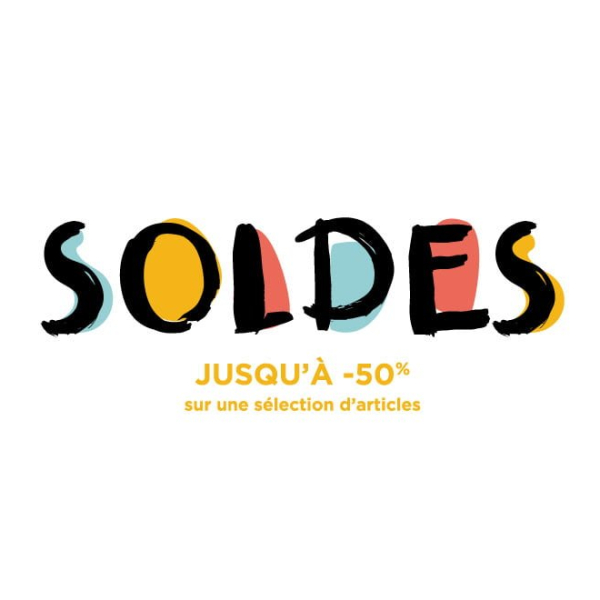 sticker soldes pour vitrine