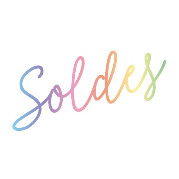 sticker soldes coloré