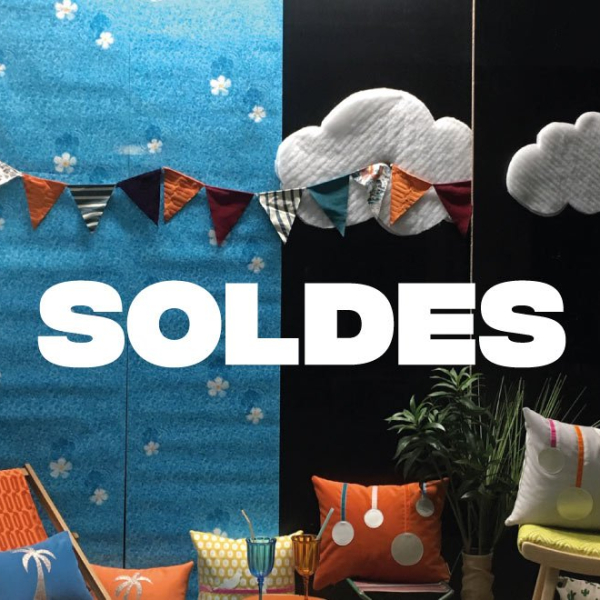 Stickers vitrine soldes simple