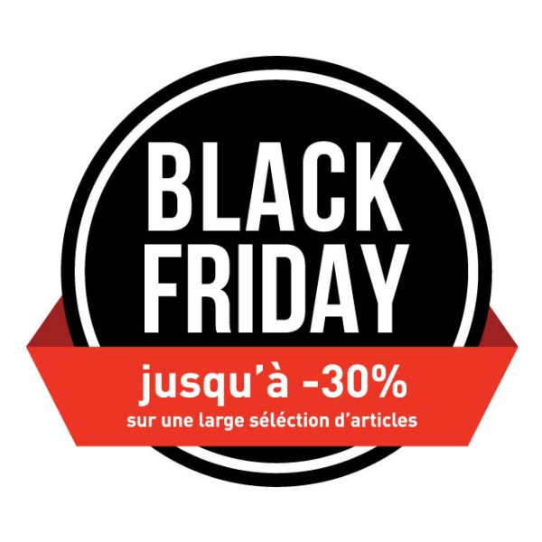 Sticker Black Friday personnalisable