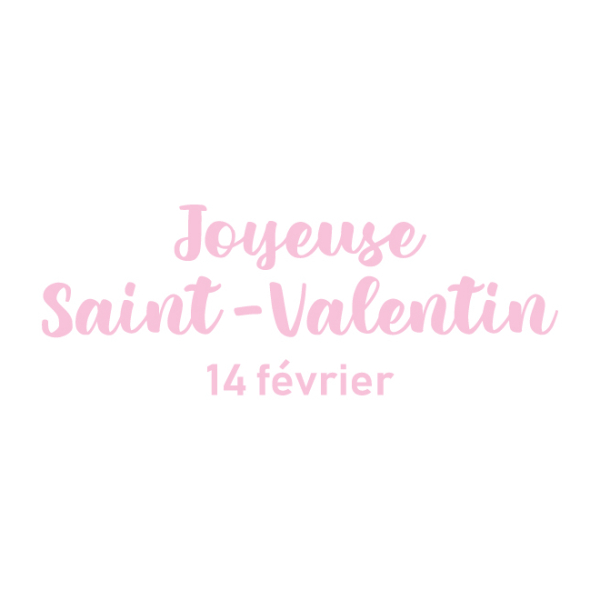 Sticker Joyeuse Saint Valentin