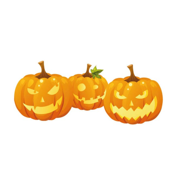 sticker halloween citrouilles déjantées