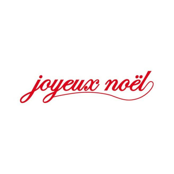 Sticker Adhésif Joyeux Noël