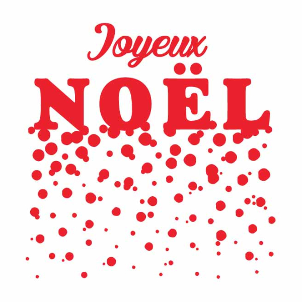 Stickers déco Noël