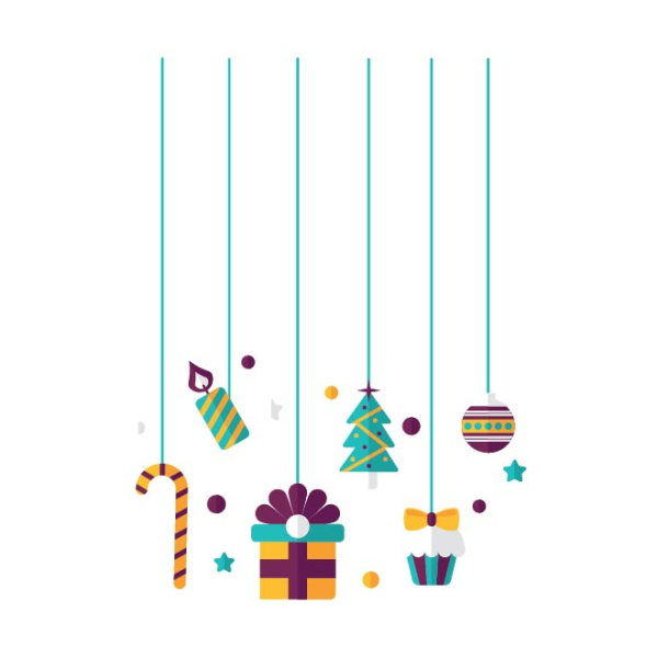 Stickers déco spécial Noël