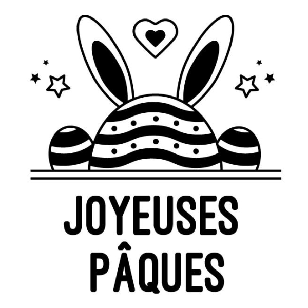 Sticker Pâques design