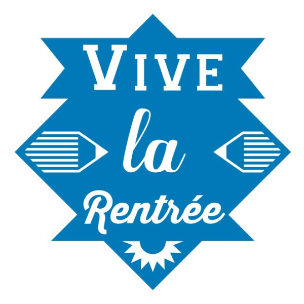 Sticker vitrine rentrée scolaire