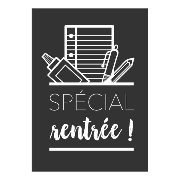 Sticker spécial rentrée kit d'écriture