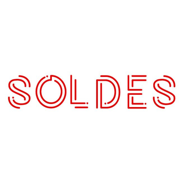 stickers soldes design lignes