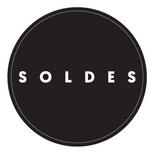 Sticker soldes rond