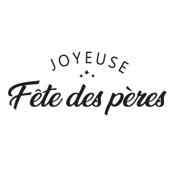 joyeuse fête des pères et étoiles
