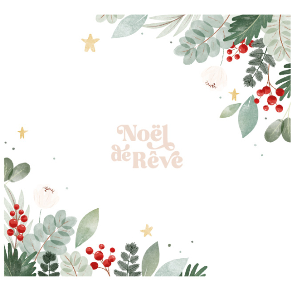 Stickers d'angles Noël de Rêve