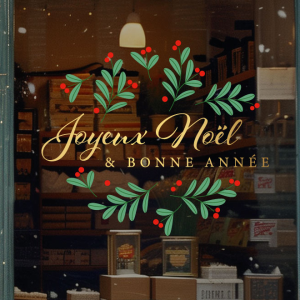 Sticker joyeux noel