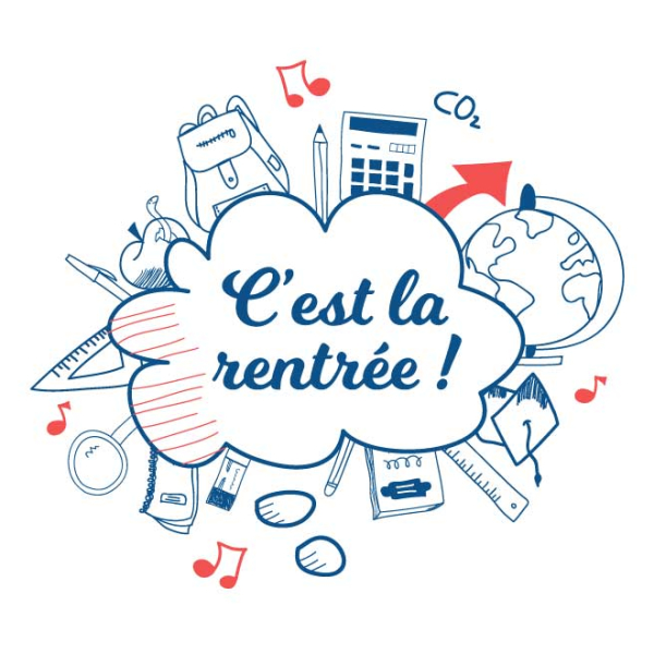 Sticker rentrée original