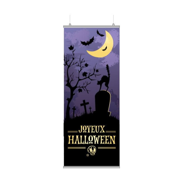 Affiche Halloween pour magasin