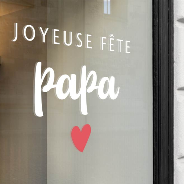 Sticker fête des pères