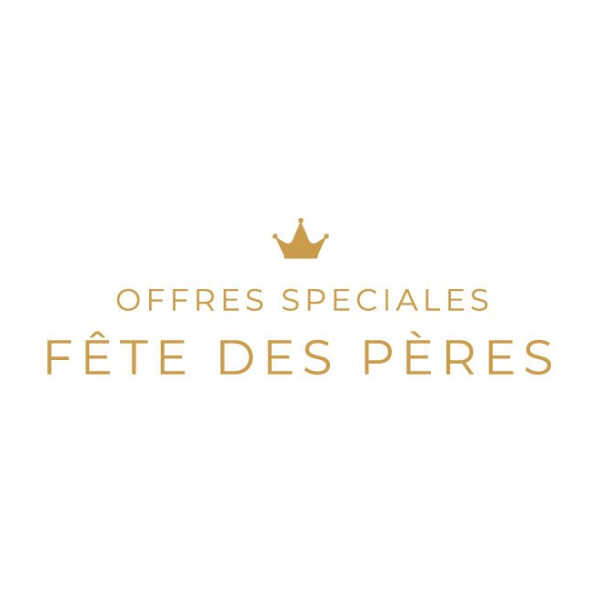 sticker vitrine pour annoncer les promos fête des pères
