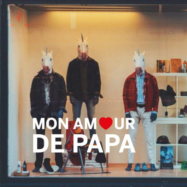 fête des pères vitrophanie