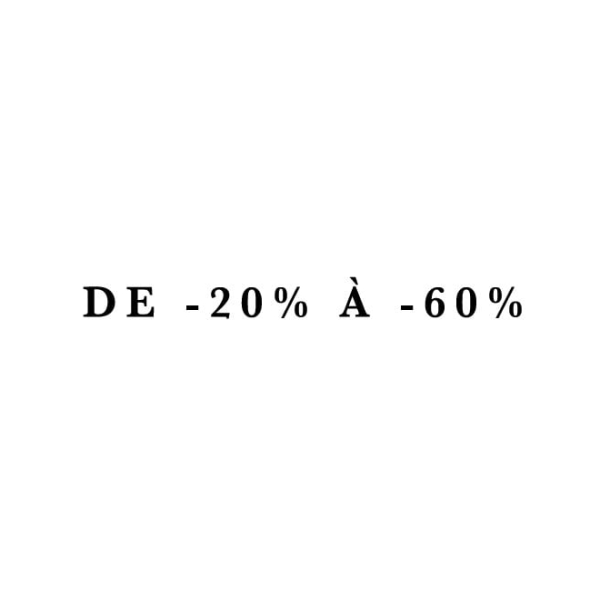 Adhésif réduction soldes