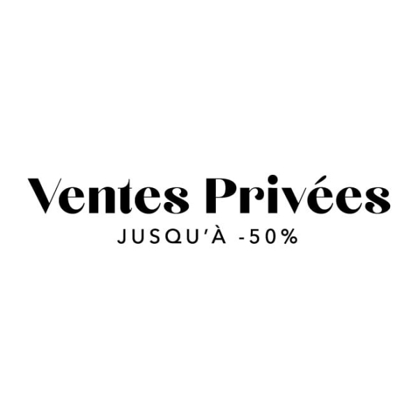 Stickers Ventes Privées vitrine magasin