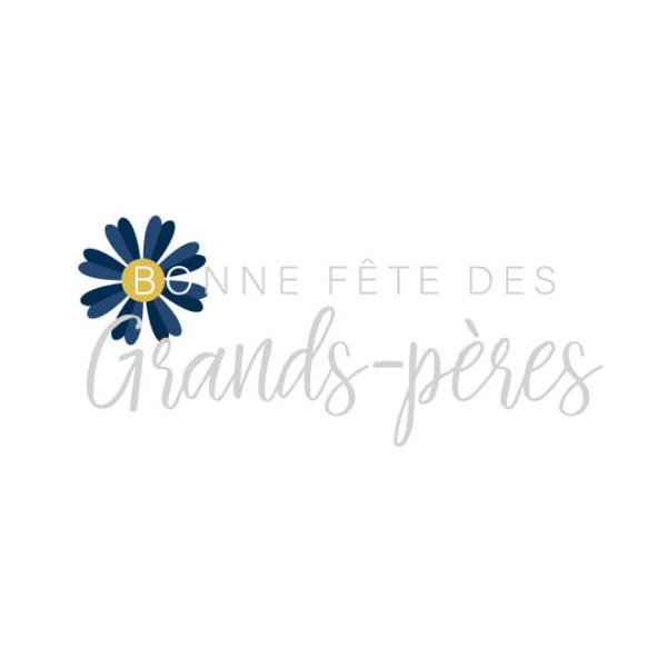 Sticker fête des grands-pères