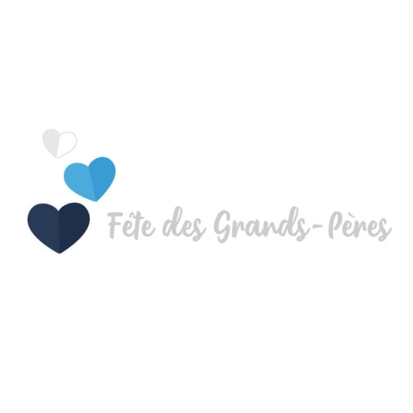 Sticker vitrine fête des grands pères