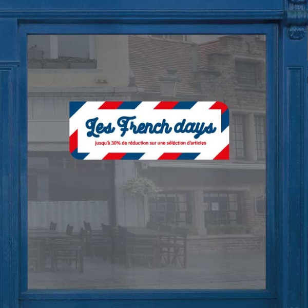 sticker promotion French days