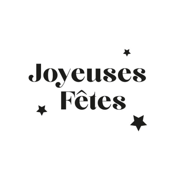 sticker joyeuses fetes