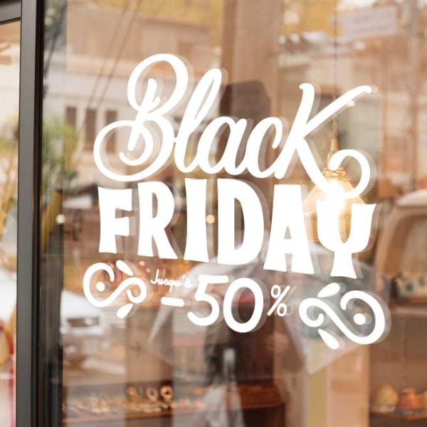 sticker black friday