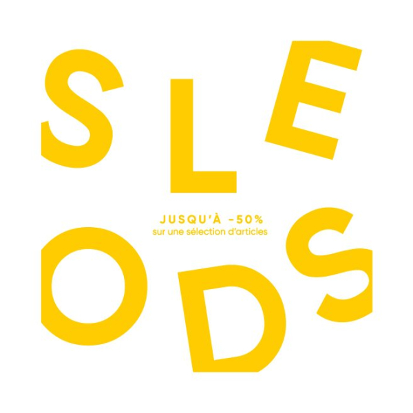 stickers soldes vitrine fluo