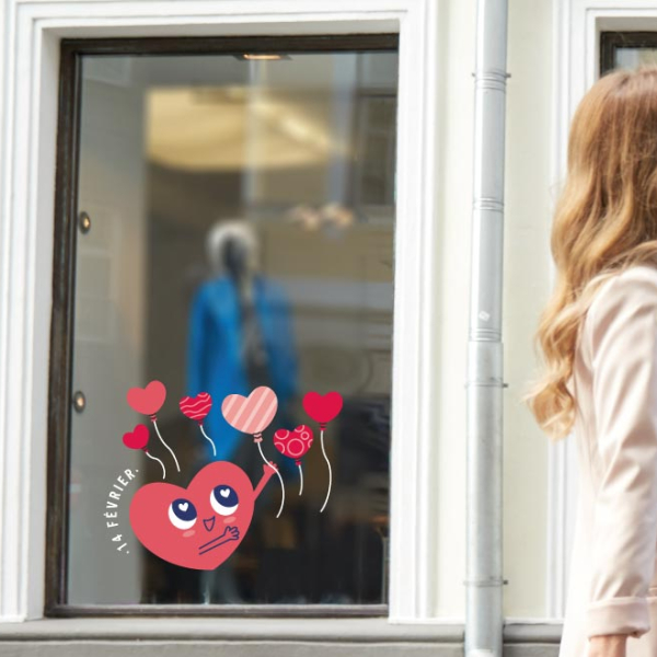 Sticker St Valentin Mignon