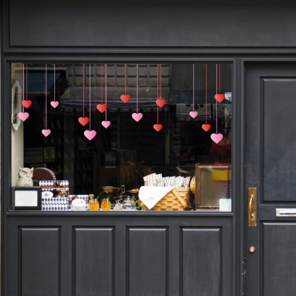 Sticker St Valentin Suspendu