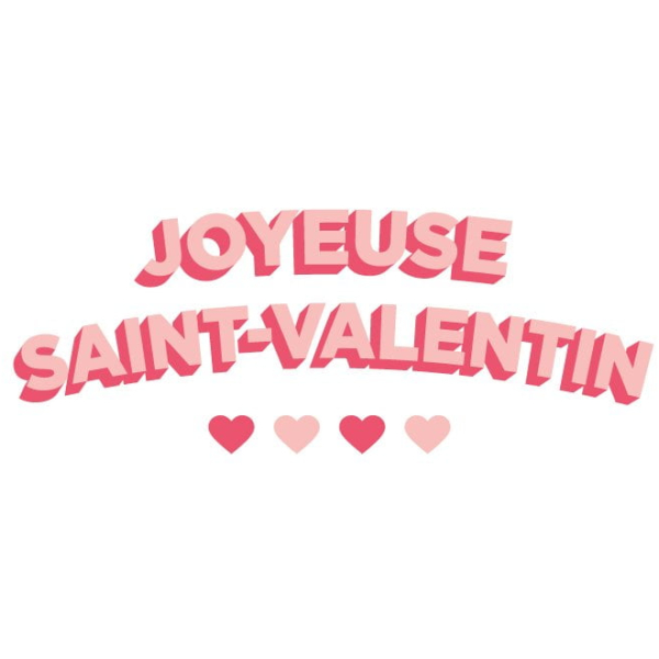 Sticker Joyeuse St Valentin