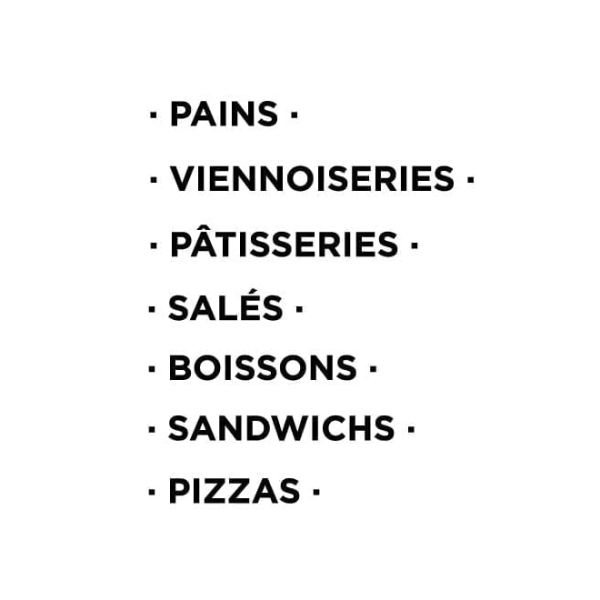 Lot de stickers boulangerie