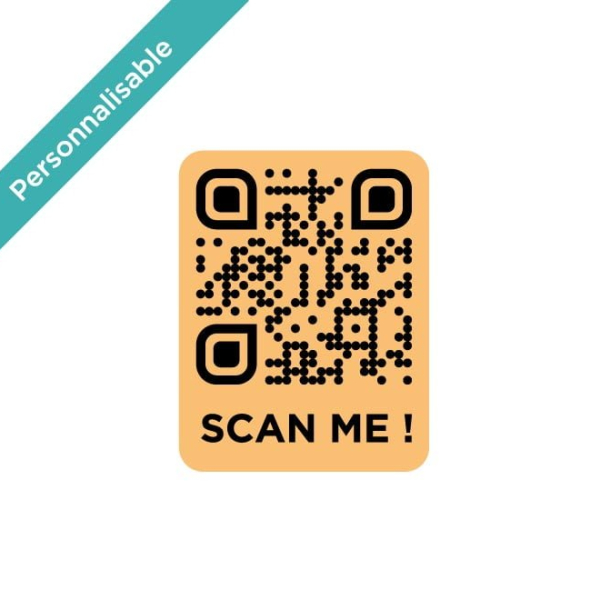 Stickers QR code personnalisable