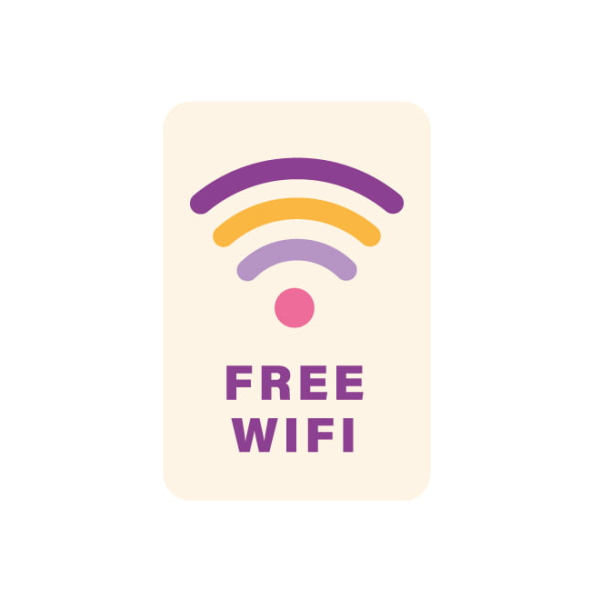 Sticker Free Wifi