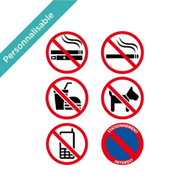 Stickers Interdictions